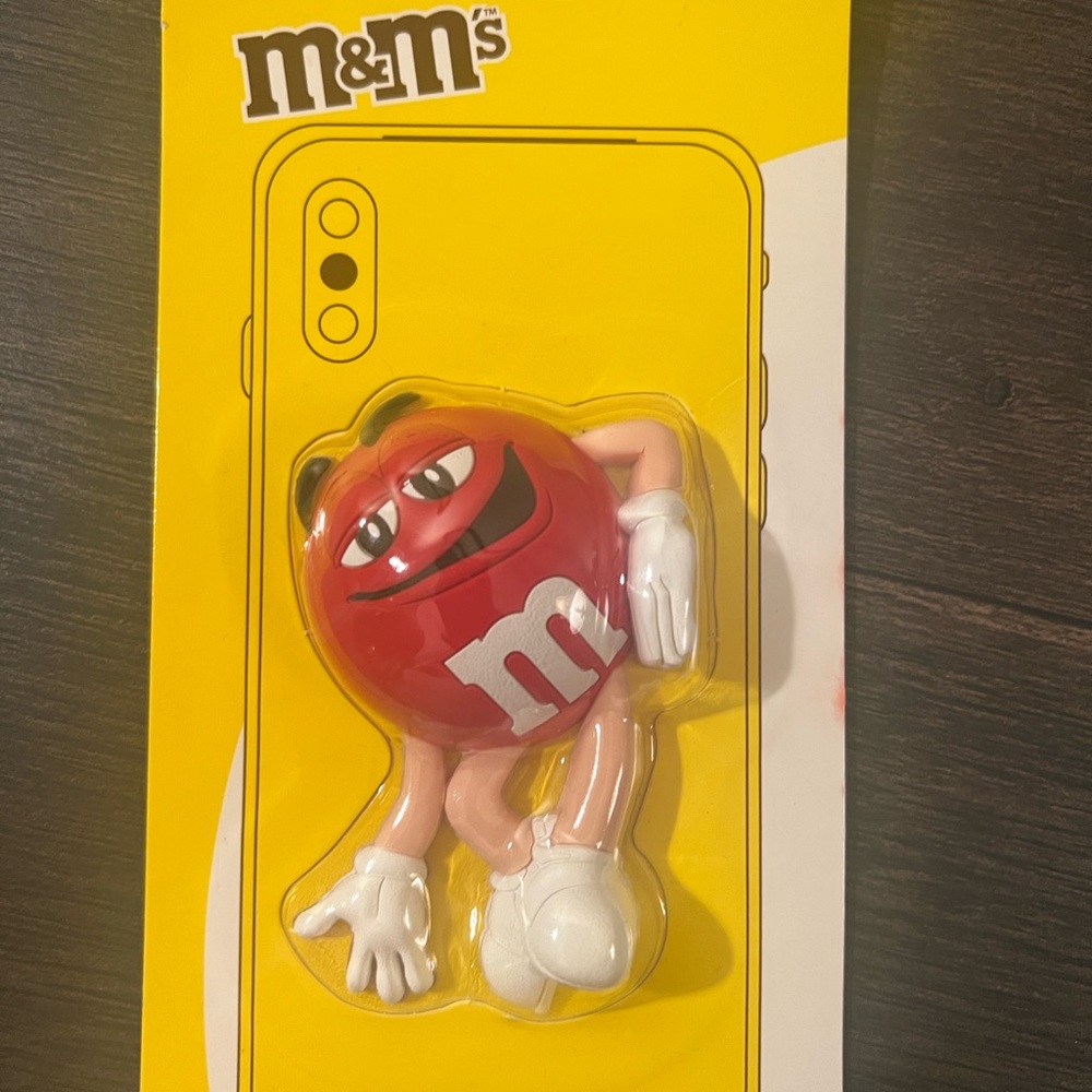 M&M'S Red Character 3D Phone Sticker Accessory